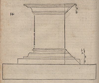 Base without Steps for a Planned Monument by Albrecht Dürer